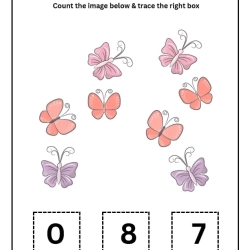 Count And Trace Number Worksheet For Free