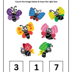 Count And Trace Number Worksheet Pdf File
