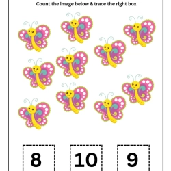 Count And Trace Number Worksheet Printables