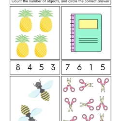 Count And Write Worksheet For Free