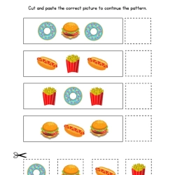 Pattern Sheets Printable For 4th Grade Worksheet