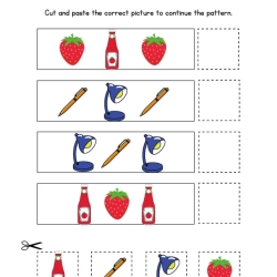 Pattern Sheets Printable Grade 1 Worksheets