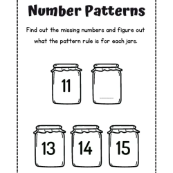 Pattern Sheets Printable Grade 2 Printables Worksheet