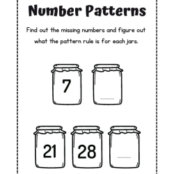 Pattern Sheets Printable Grade 4 Printables Worksheet