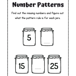 Pattern Sheets Printable Grade 5 Worksheets