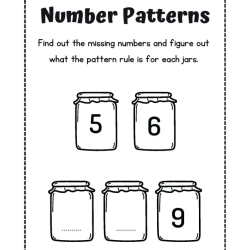 Pattern Sheets Printable Grade 6 Printables Worksheet