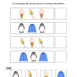 Pattern Sheets Printable Kids Worksheets