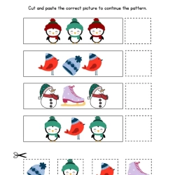 Pattern Sheets Printable Kindergarten Worksheets