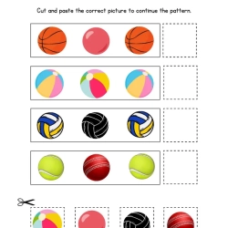Pattern Sheets Printable Worksheets
