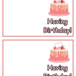Birthday Party Worksheet For Grade 1