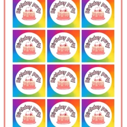 Birthday Party Worksheet To Prints