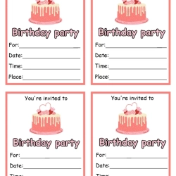 Birthday Party Worksheet Worksheets