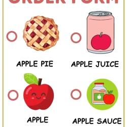 Pretend Play Apple Orchard Download Worksheet