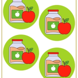 Pretend Play Apple Orchard For Kids Worksheet