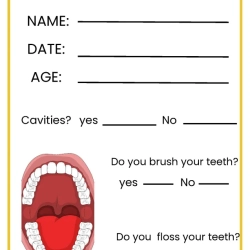 Pretend Play Dentist Worksheet For Kindergarten