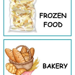 Pretend Play Grocery Store For 3rd Grade Worksheet