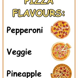 Pretend Play Pizza Shop Free Download Worksheet