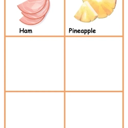 Pretend Play Pizza Shop To Print Worksheet