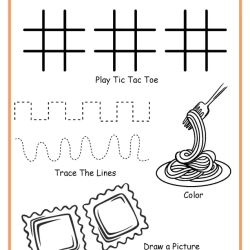 Pretend Play Spaghetti Restaurant For Grade 2 Worksheet