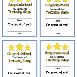 Pretend Play Sport Training For Kids Worksheet