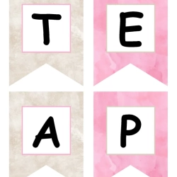 Pretend Play Tea Party Printable Worksheet