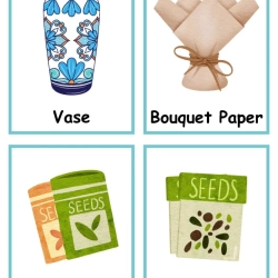 Pretend Play The Flower Shop Free Download Worksheet