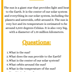 Free Reading Worksheets 074