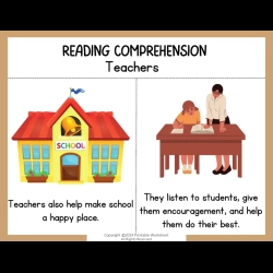 Reading Comprehension Worksheets 087