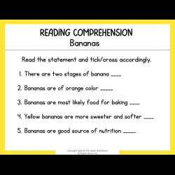 Reading Comprehension Worksheets 115