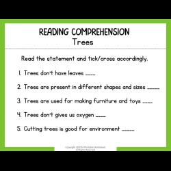 Reading Comprehension Worksheets 4th Grade Worksheets