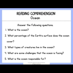 Reading Comprehension Worksheets Grade 4 Printables