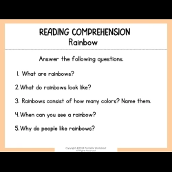 Reading Comprehension Worksheets Grade 5 Worksheets