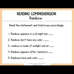 Reading Comprehension Worksheets Grade 6 Worksheets