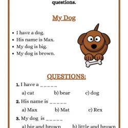 Reading Worksheets For Free