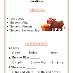 Reading Worksheets For Grade 5