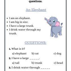 Reading Worksheets For Kindergarten