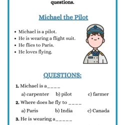 Reading Worksheets Grade 1 Free Printables