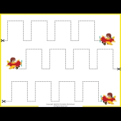 Printable Scissor Practice Worksheet For Grade 6