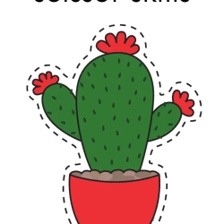 Scissor Cutting Worksheet For 1st Grade