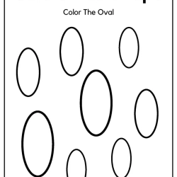 Colors The Shapes Worksheet Downloads
