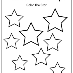 Colors The Shapes Worksheet To Prints