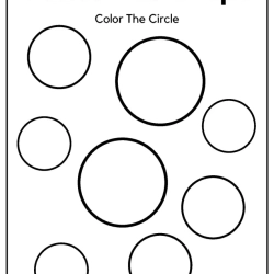 Colors The Shapes Worksheet Worksheets