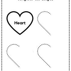 Complete The Shapes Object For Free Worksheet