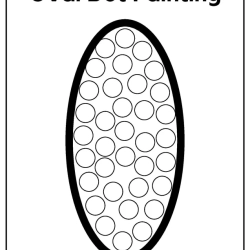 Dot Painting Shapes Worksheet Downloads