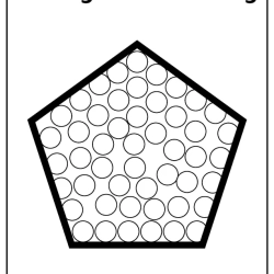 Dot Painting Shapes Worksheet For 1st Grade