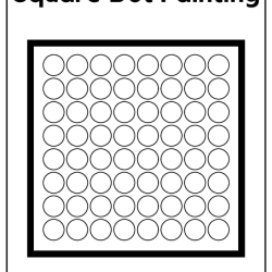 Dot Painting Shapes Worksheet Printables