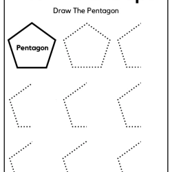 Draw The Shapes For 1st Grade Worksheet