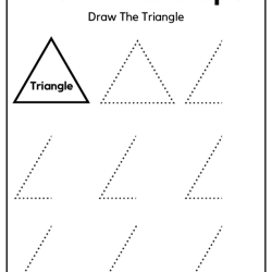 Draw The Shapes For Free Worksheet