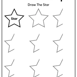 Draw The Shapes Free Download Worksheet