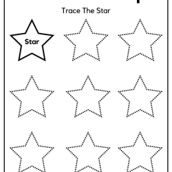 Free Trace All The Shape Free Download Worksheet